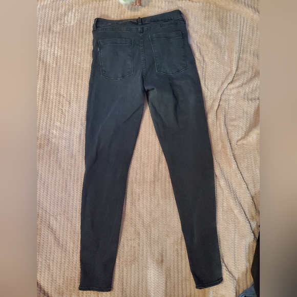 PARKER SMITH size 30 black button up skinny jeans - Picture 3 of 9